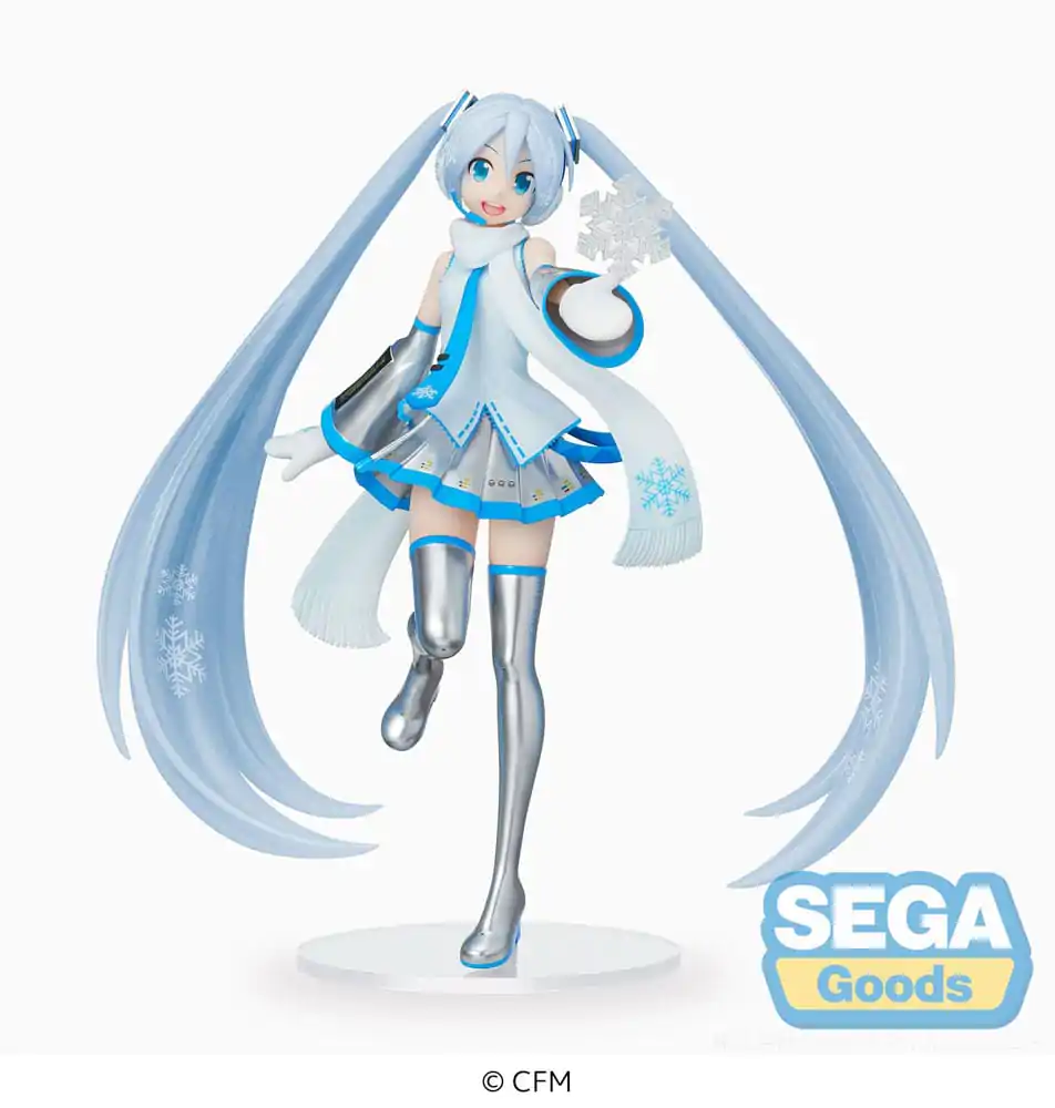 Hatsune Miku Luminasta PVC Statue Snow Miku Sky Town Ver. 22 cm termékfotó