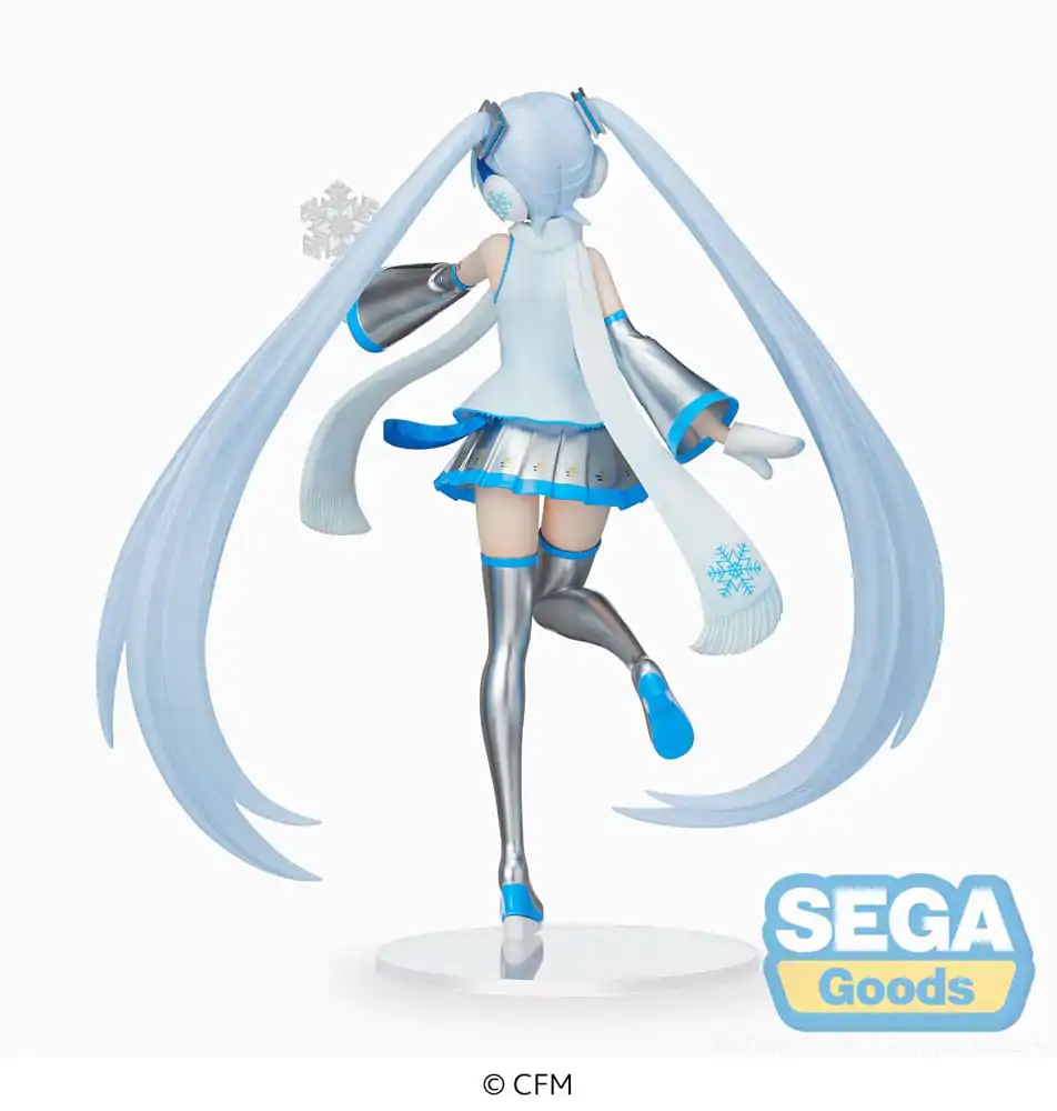 Hatsune Miku Luminasta PVC Statue Snow Miku Sky Town Ver. 22 cm termékfotó