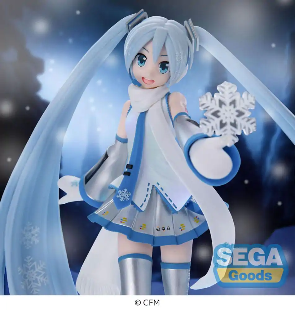 Hatsune Miku Luminasta PVC Statue Snow Miku Sky Town Ver. 22 cm termékfotó