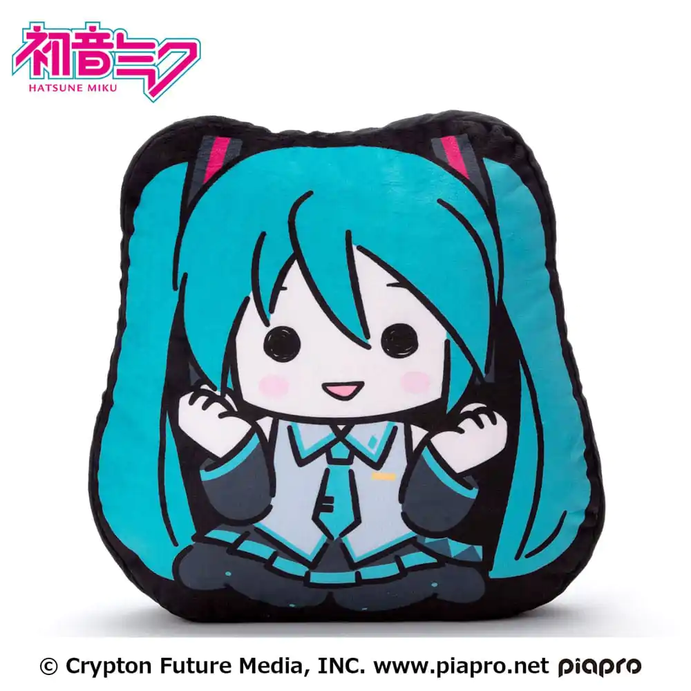 Hatsune Miku Miku 2D plüss figura 34 cm termékfotó