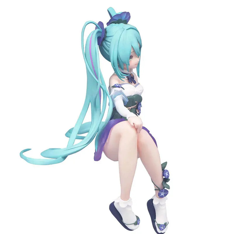 Hatsune Miku - Miku Flower Fairy Morning Glory Noodle Stopper figura 14cm termékfotó