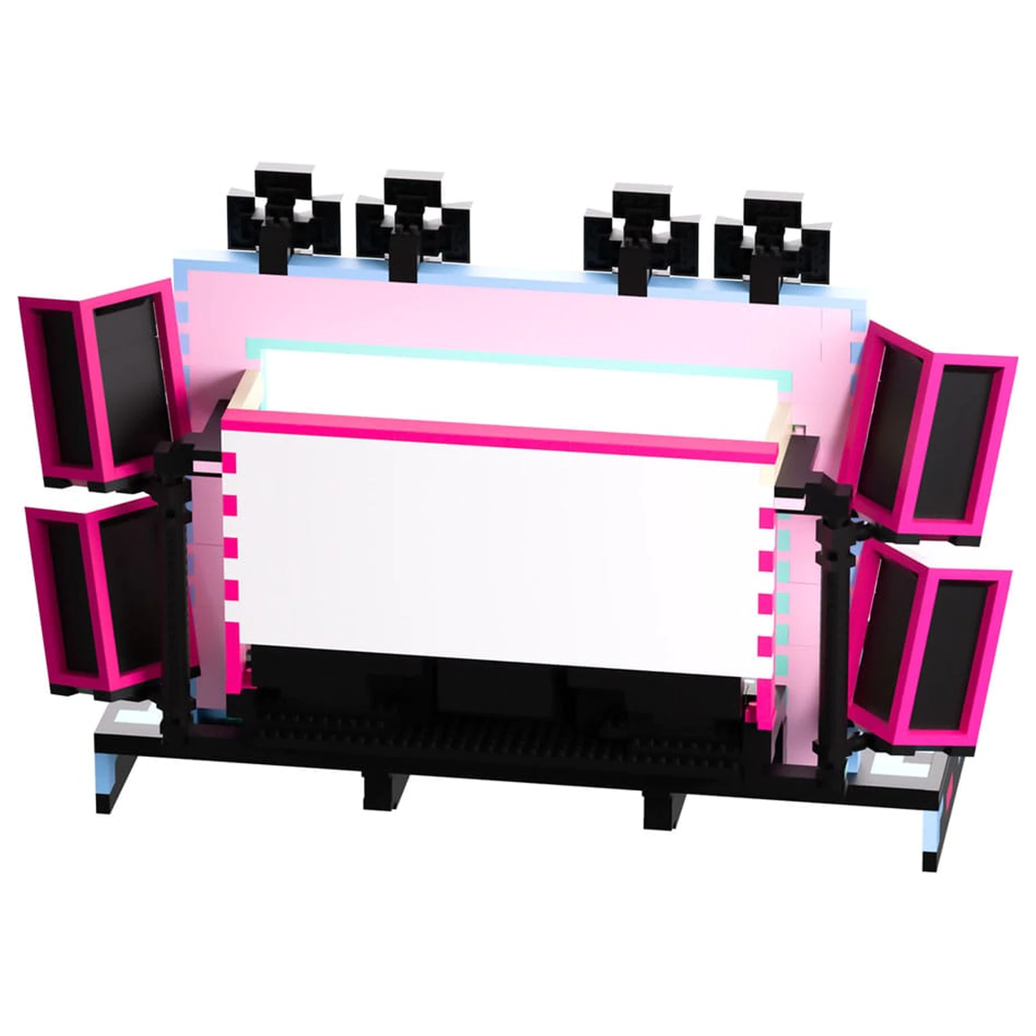 Hatsune Miku Miku's Stage építőkészlet 19 cm     termékfotó