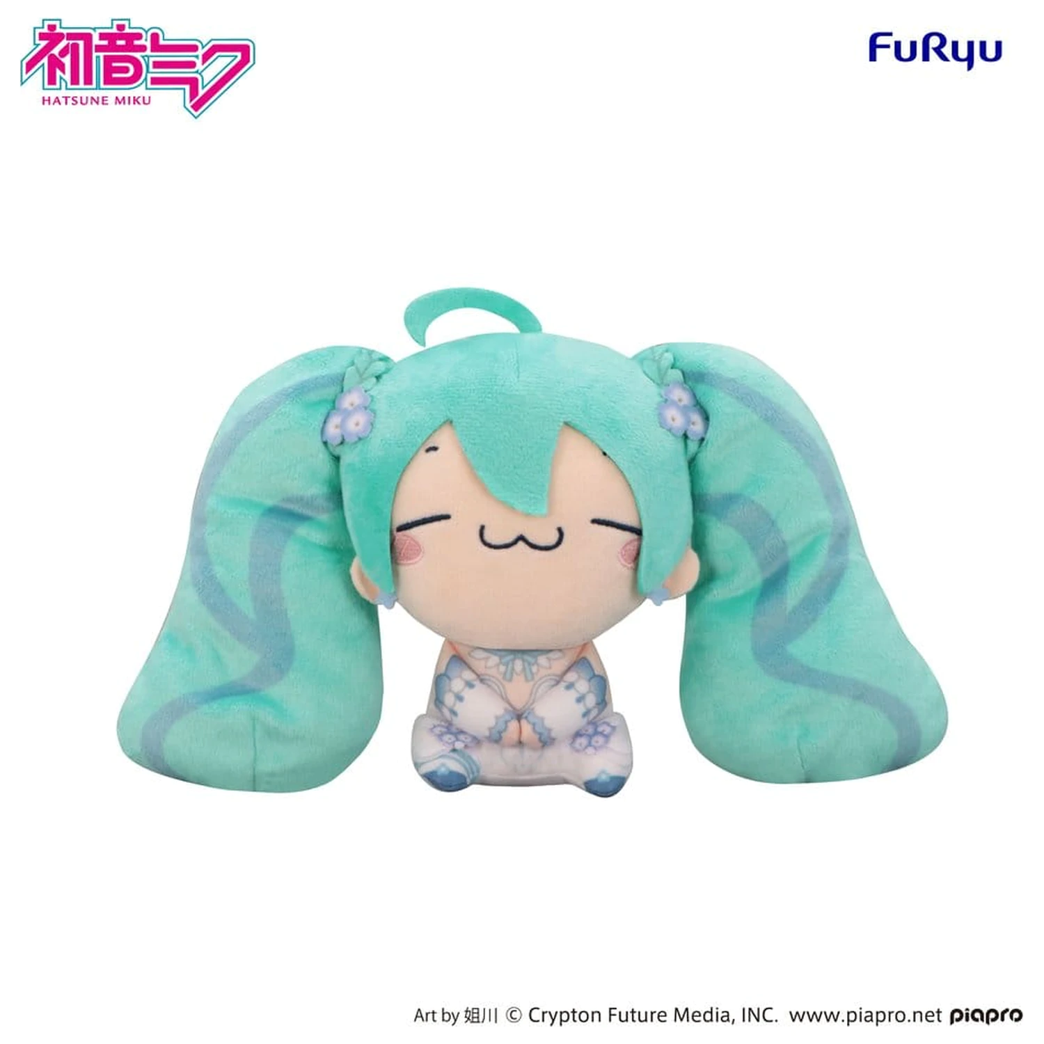 Hatsune Miku Mochipico Nemophila B plüss figura 15 cm termékfotó