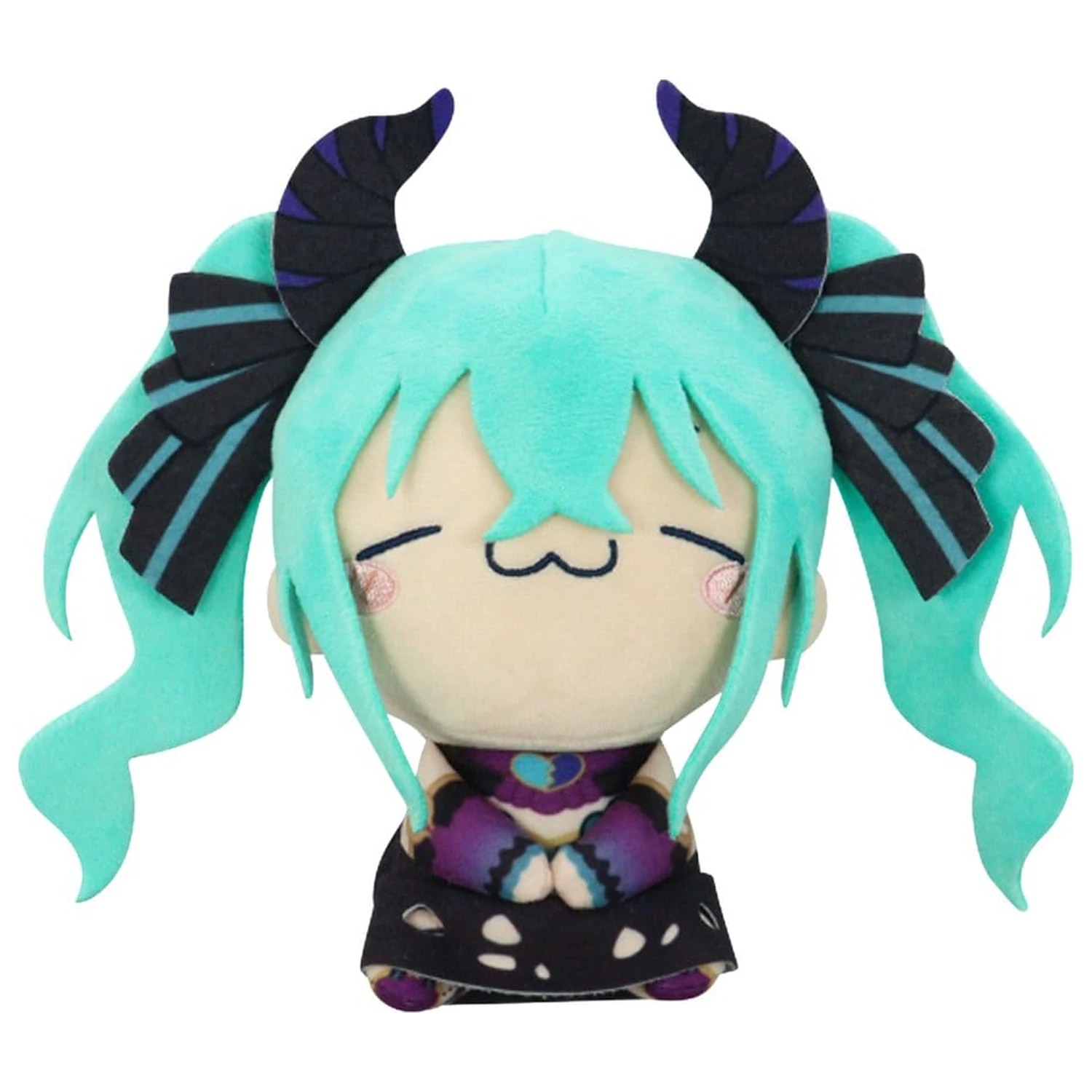 Hatsune Miku Mochipico plüss figura Villain C 16 cm termékfotó
