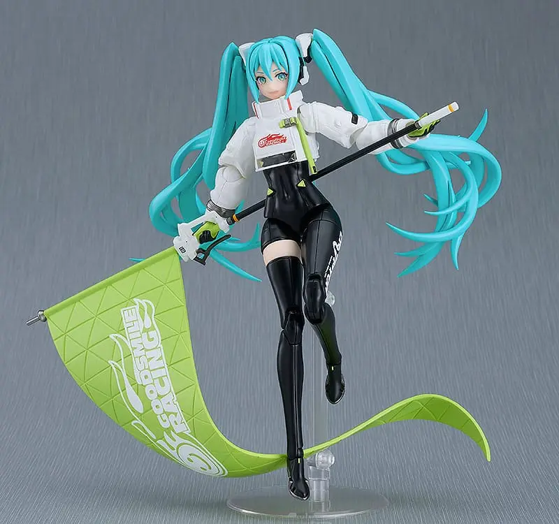 Hatsune Miku Moderoid Racing Miku 2022 Ver. Műanyag modell készlet 16 cm termékfotó