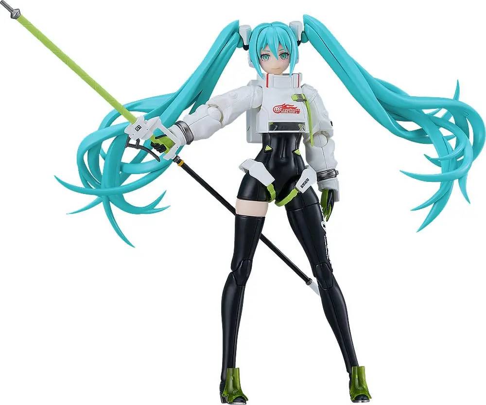 Hatsune Miku Moderoid Racing Miku 2022 Ver. Műanyag modell készlet 16 cm termékfotó