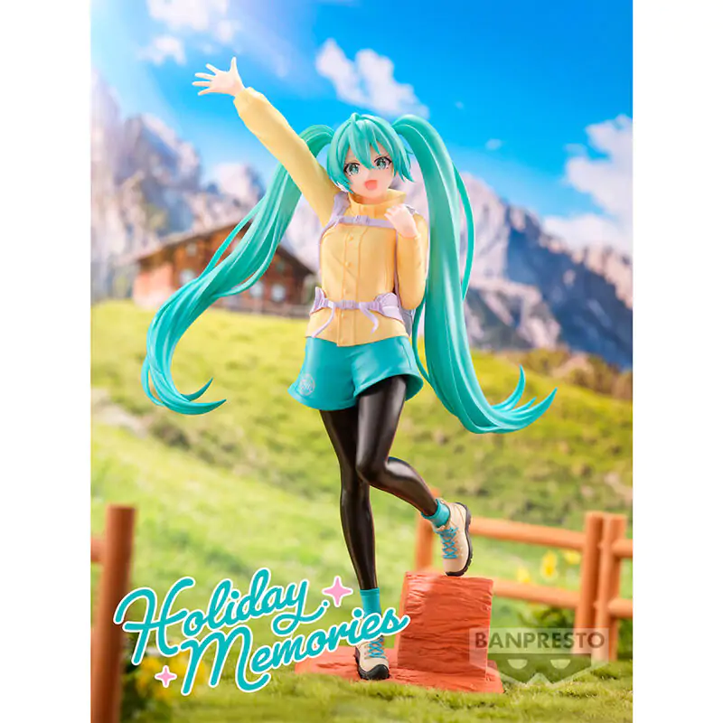 Hatsune Miku Mountain Climbing Holiday Memories figura 20cm termékfotó