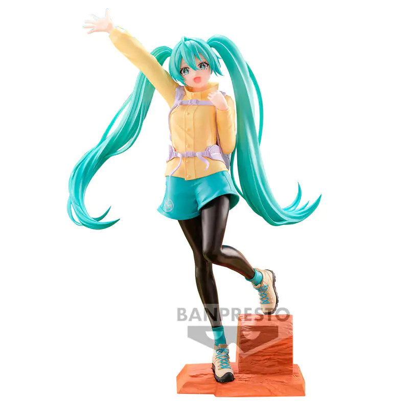 Hatsune Miku Mountain Climbing Holiday Memories figura 20cm termékfotó