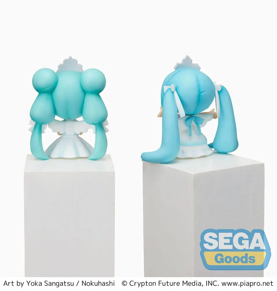 Hatsune Miku MP Perching Collection Hatsune Miku 15th Anniversary Ver. PVC szobor figura 7 cm termékfotó