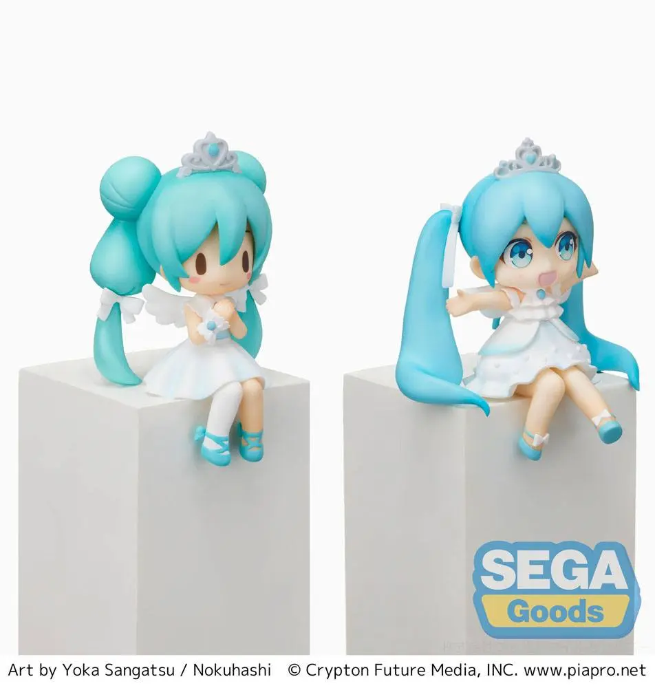 Hatsune Miku MP Perching Collection Hatsune Miku 15th Anniversary Ver. PVC szobor figura 7 cm termékfotó