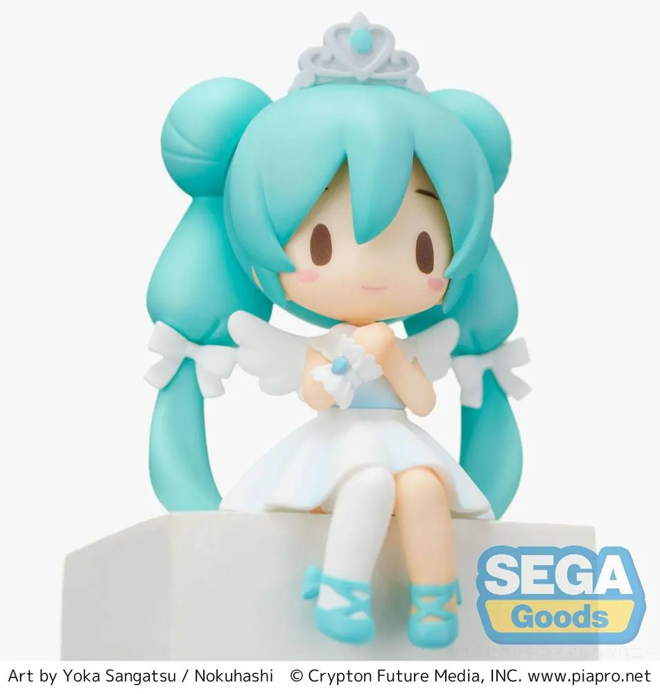 Hatsune Miku MP Perching Collection Hatsune Miku 15th Anniversary Ver. PVC szobor figura 7 cm termékfotó