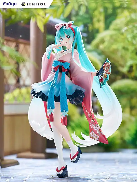 Hatsune Miku Neo Tokyo Series Kimono szobor figura 22 cm termékfotó