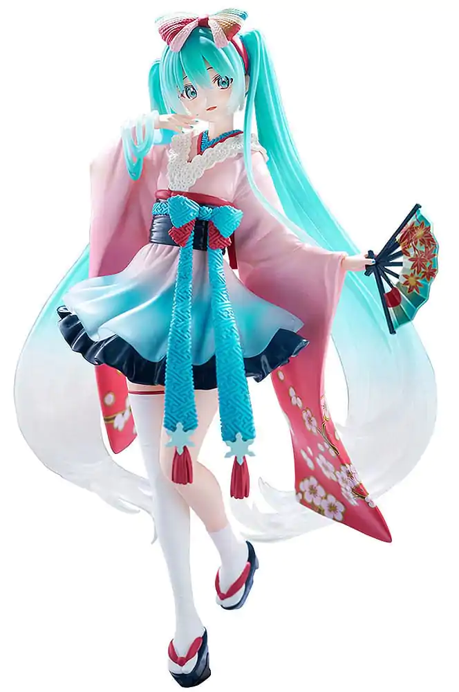 Hatsune Miku Neo Tokyo Series Kimono szobor figura 22 cm termékfotó