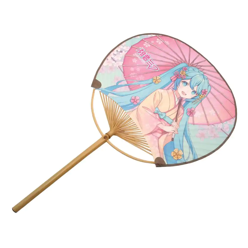 Hatsune Miku Non-Folding Uchiwa Fan Miku Kimono legyező termékfotó