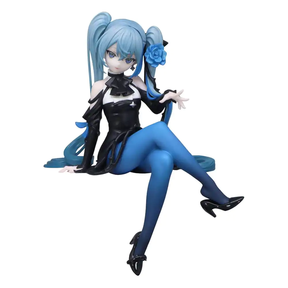 Hatsune Miku Noodle Stopper Blue Rose Ver. PVC szobor figura 14 cm termékfotó