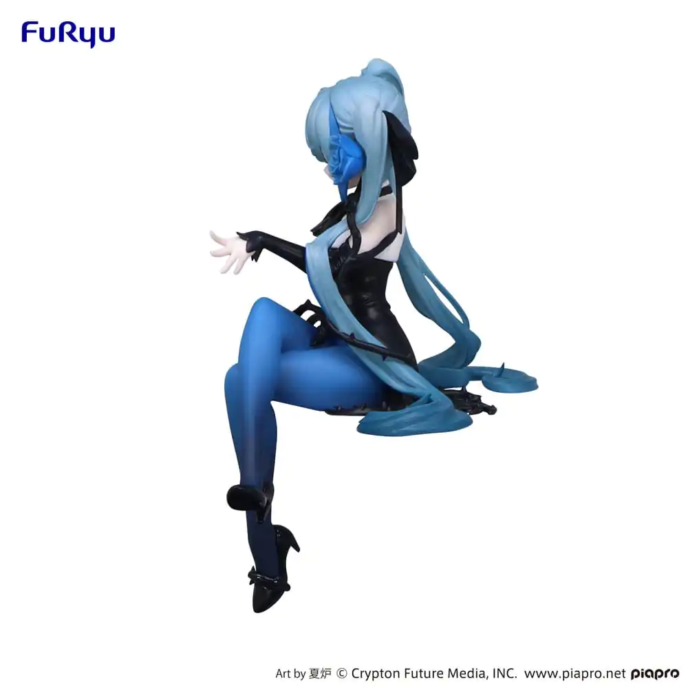 Hatsune Miku Noodle Stopper Blue Rose Ver. PVC szobor figura 14 cm termékfotó