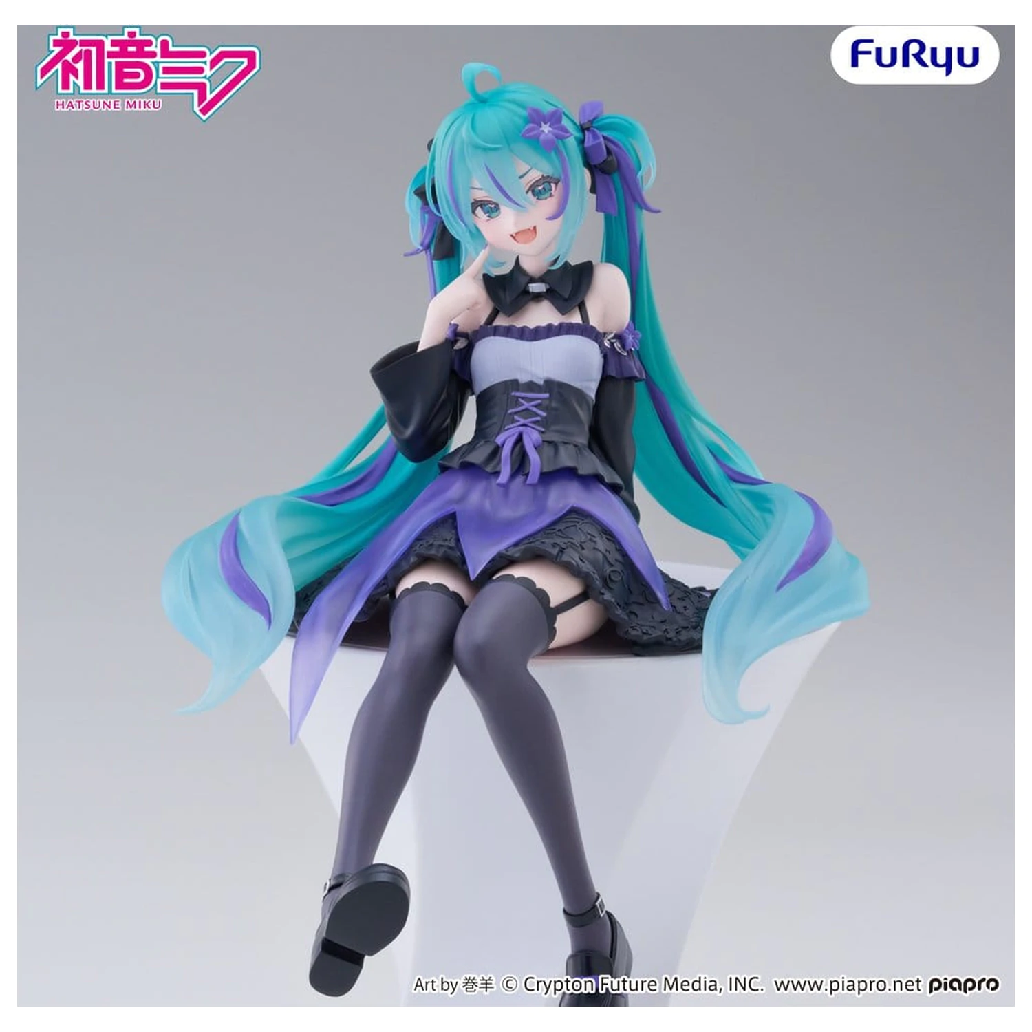 Hatsune Miku Noodle Stopper Flower Fairy Bellflower PVC figura 14 cm termékfotó