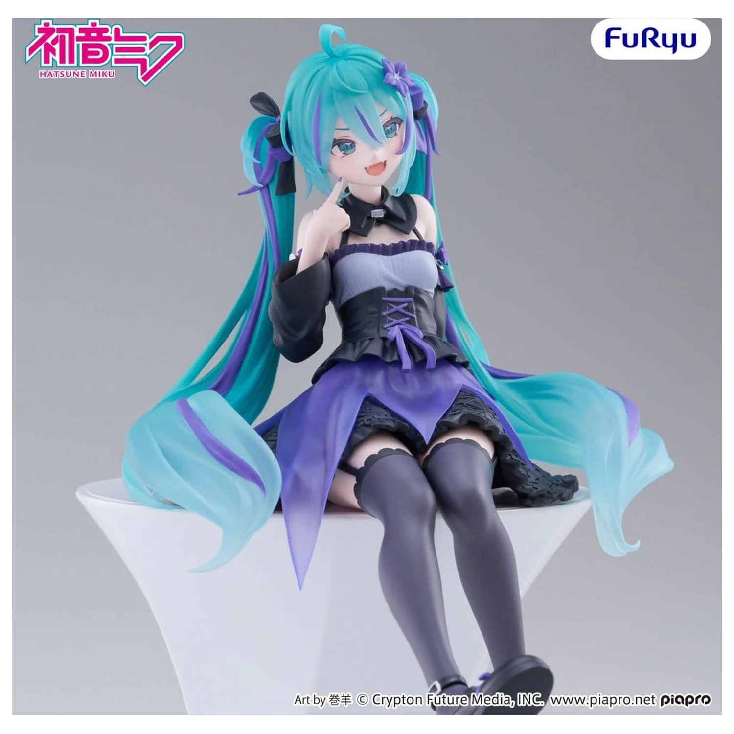 Hatsune Miku Noodle Stopper Flower Fairy Bellflower PVC figura 14 cm termékfotó