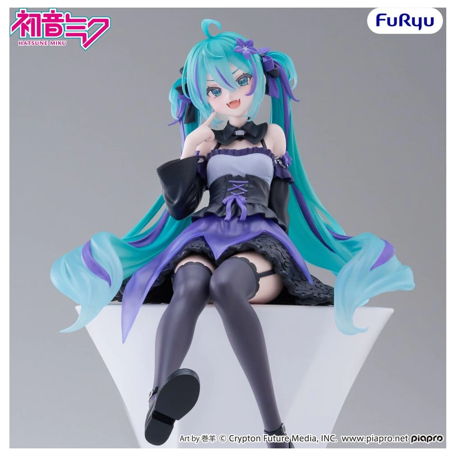 Hatsune Miku Noodle Stopper Flower Fairy Bellflower PVC figura 14 cm termékfotó
