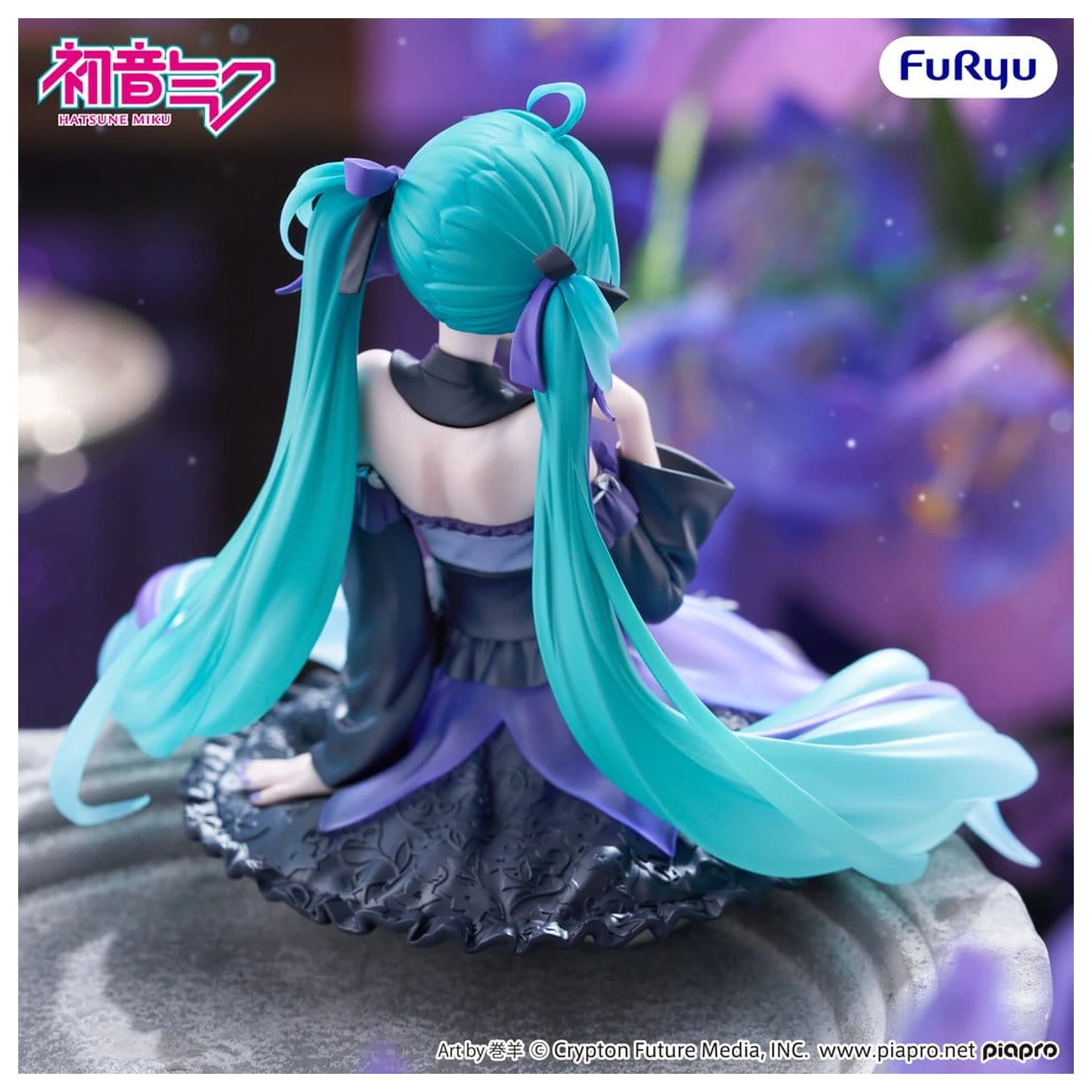 Hatsune Miku Noodle Stopper Flower Fairy Bellflower PVC figura 14 cm termékfotó
