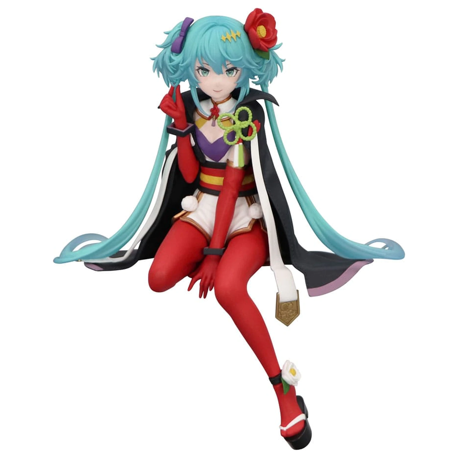 Hatsune Miku Noodle Stopper Flower Fairy Camellia PVC szobor figura 15 cm  termékfotó