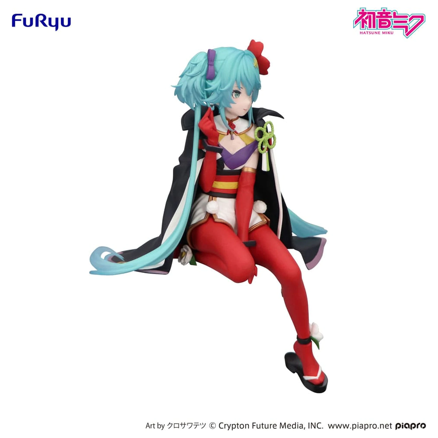 Hatsune Miku Noodle Stopper Flower Fairy Camellia PVC szobor figura 15 cm  termékfotó