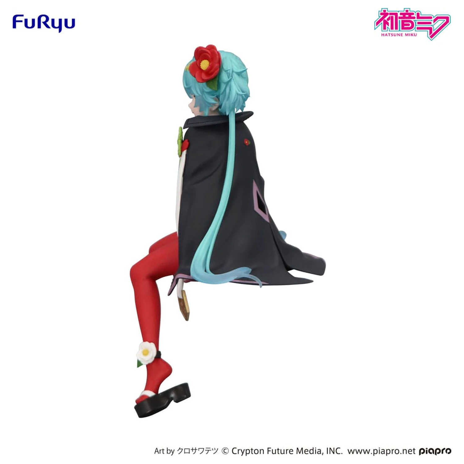 Hatsune Miku Noodle Stopper Flower Fairy Camellia PVC szobor figura 15 cm  termékfotó