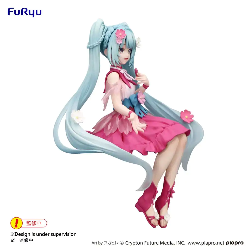 Hatsune Miku Noodle Stopper Flower Fairy Cosmos PVC szobor figura 14 cm termékfotó