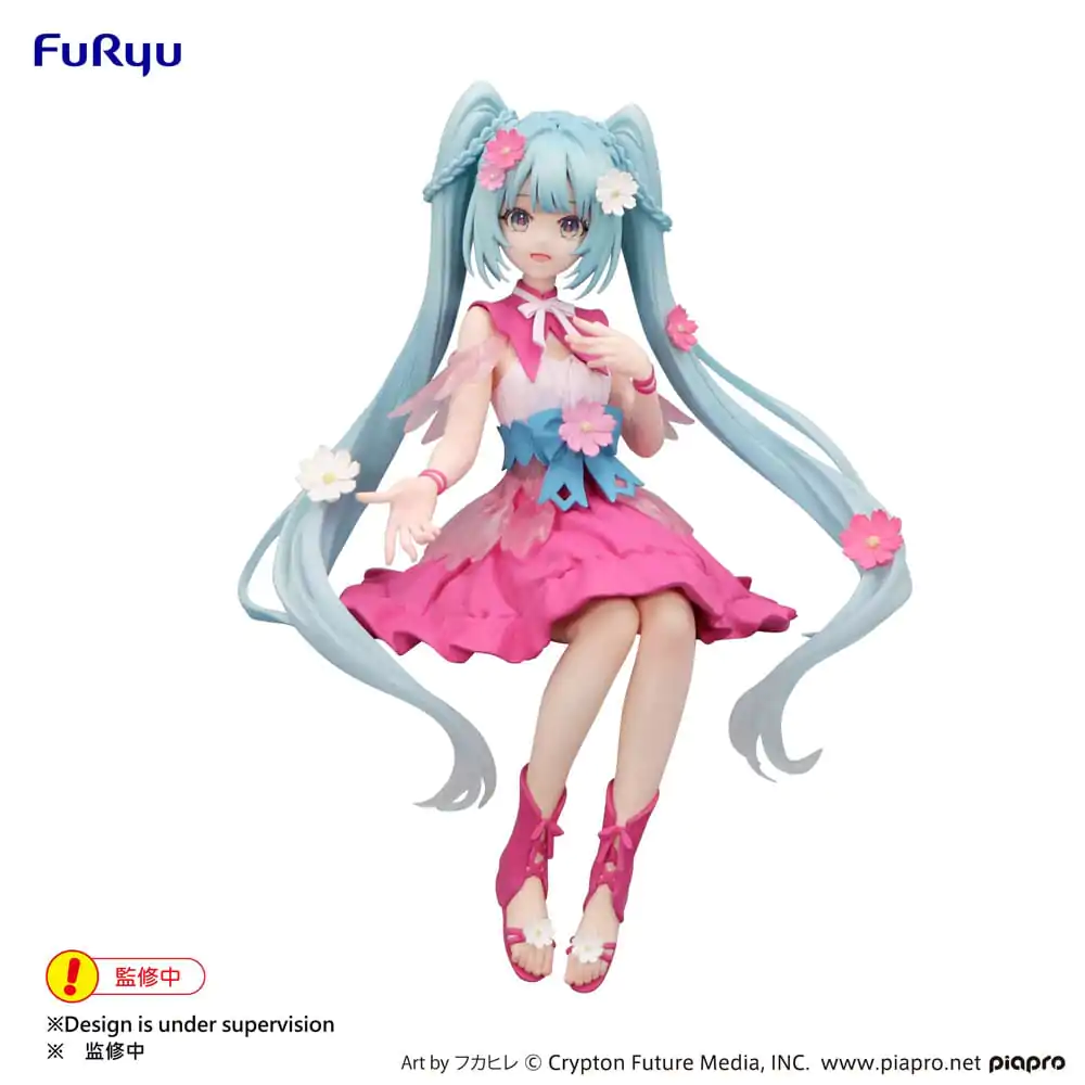 Hatsune Miku Noodle Stopper Flower Fairy Cosmos PVC szobor figura 14 cm termékfotó