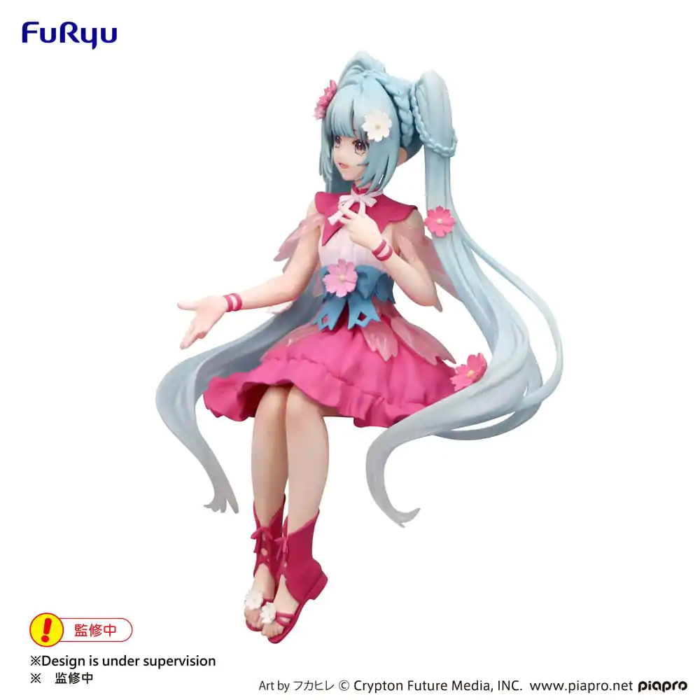 Hatsune Miku Noodle Stopper Flower Fairy Cosmos PVC szobor figura 14 cm termékfotó