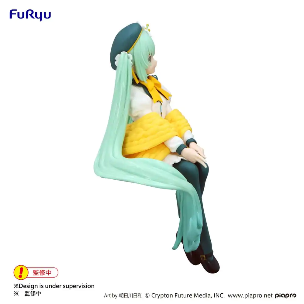 Hatsune Miku Noodle Stopper Flower Fairy Lily White Ver. PVC szobor figura 14 cm termékfotó