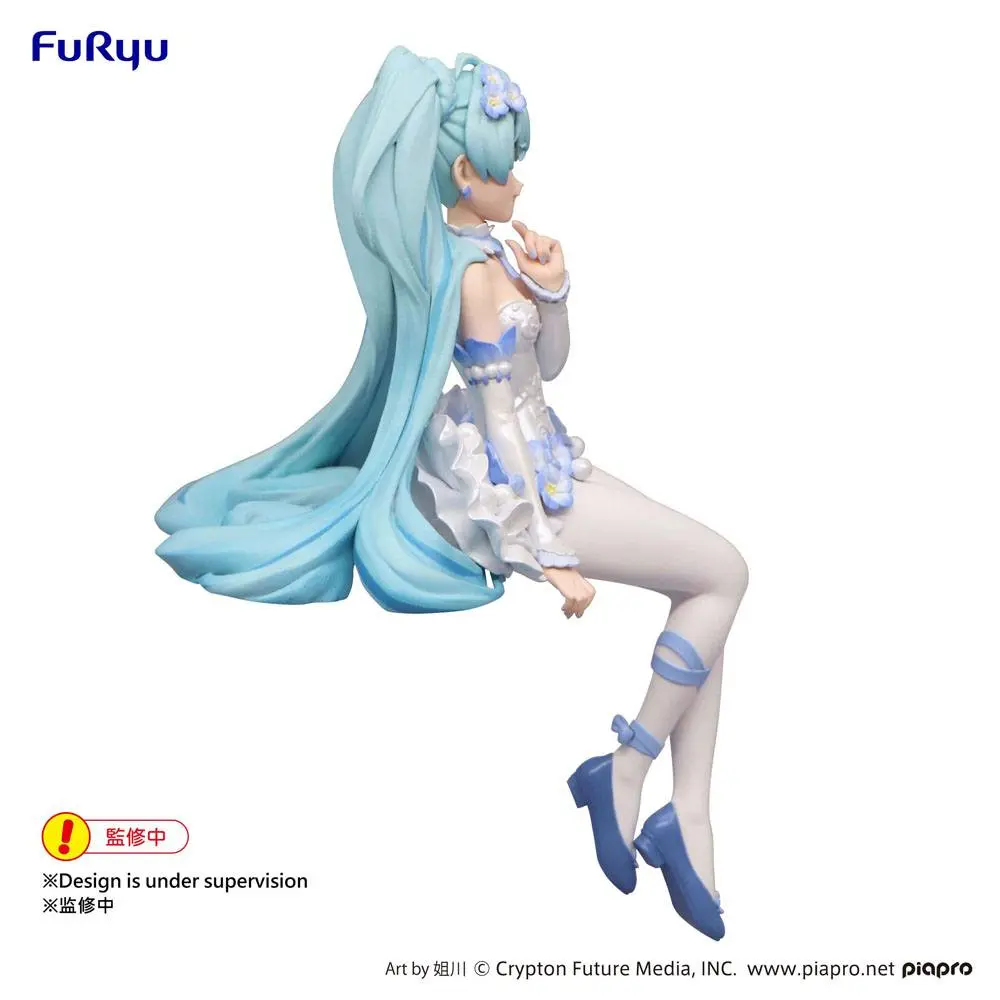 Hatsune Miku Noodle Stopper Hatsune Miku / Flower Fairy Nemophila Ver. PVC szobor figura 15 cm termékfotó