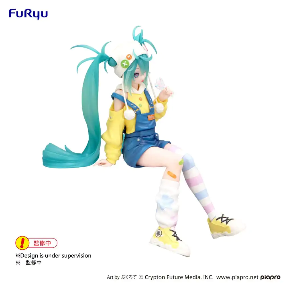 Hatsune Miku Noodle Stopper Hatsune Miku Lollipop PVC szobor figura 15 cm termékfotó