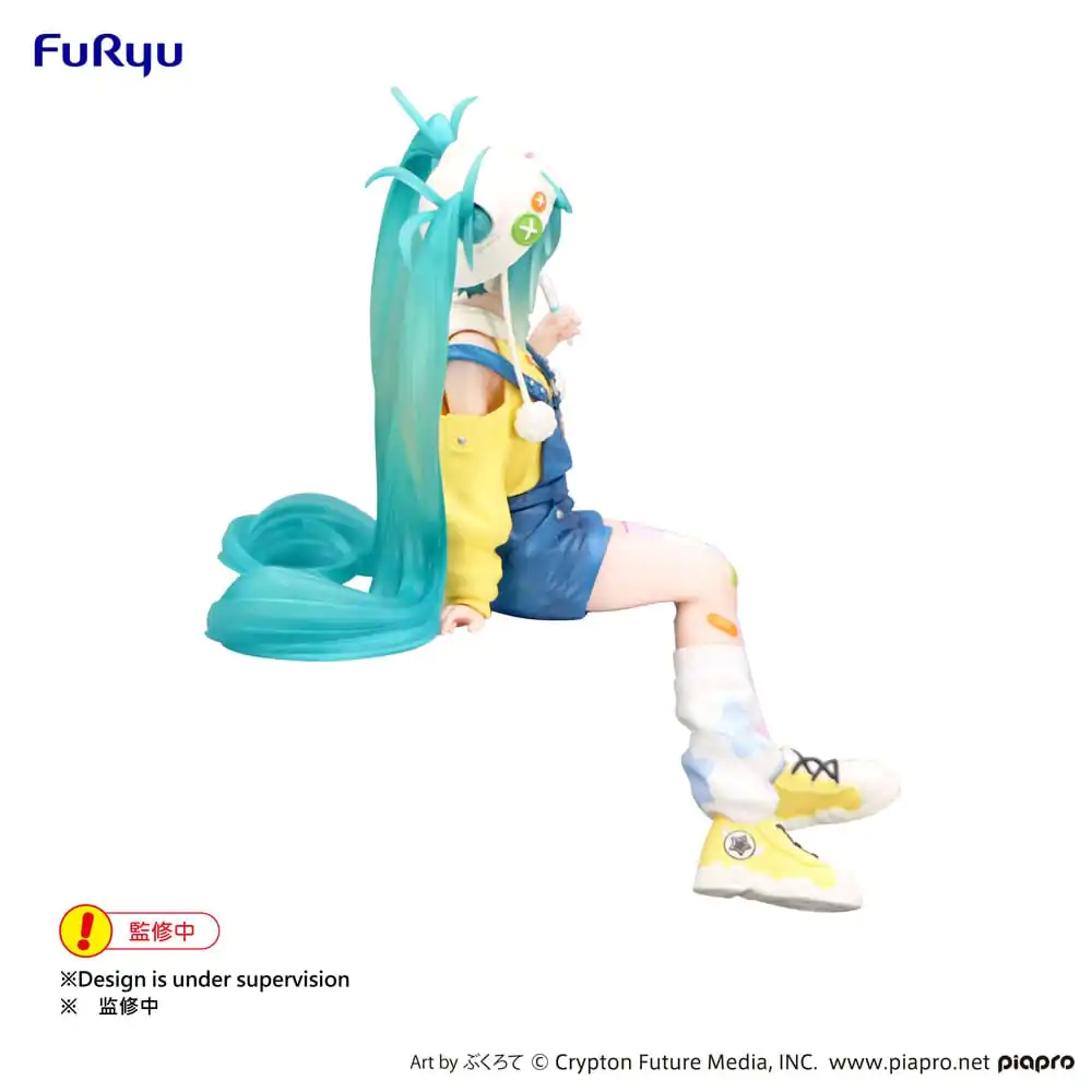 Hatsune Miku Noodle Stopper Hatsune Miku Lollipop PVC szobor figura 15 cm termékfotó