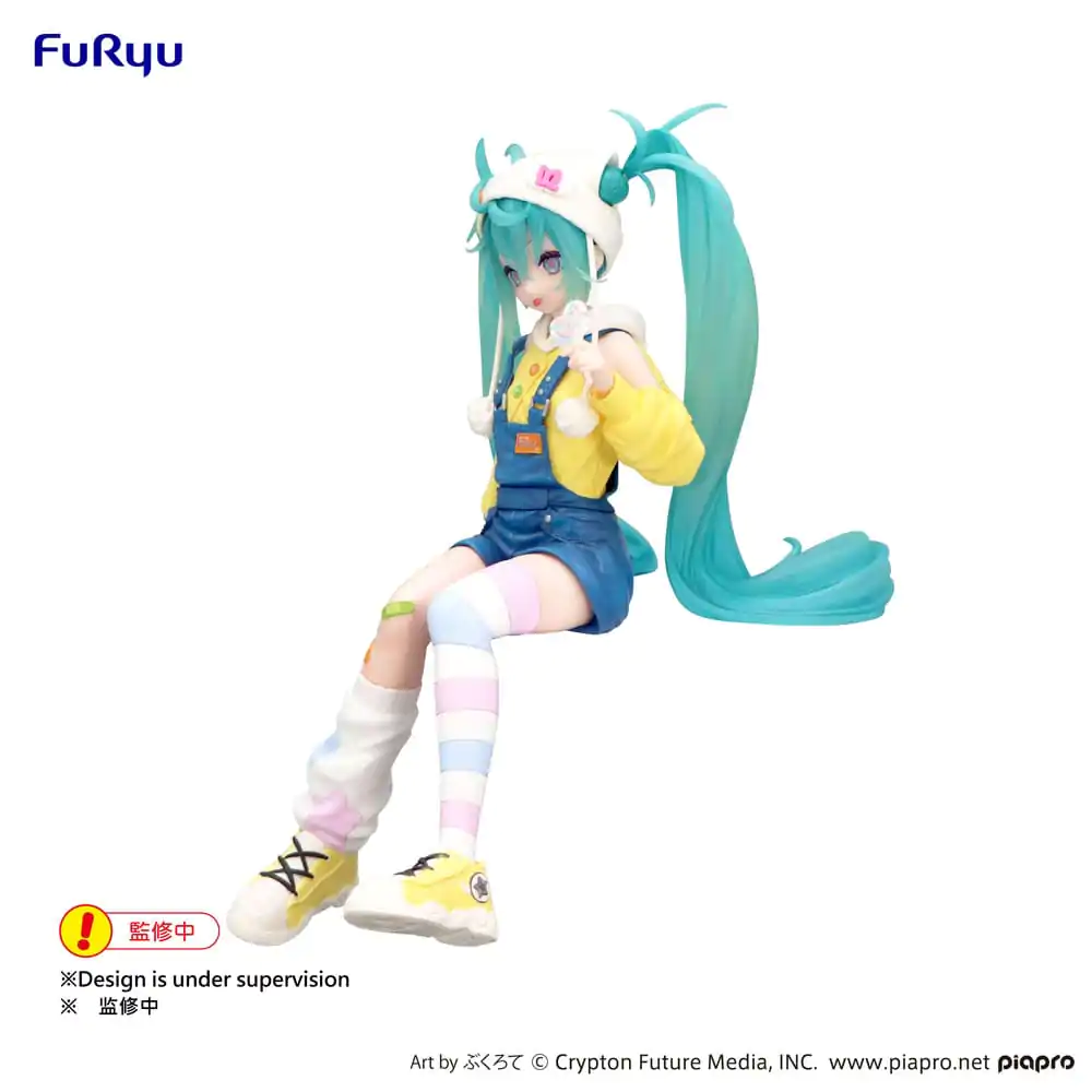 Hatsune Miku Noodle Stopper Hatsune Miku Lollipop PVC szobor figura 15 cm termékfotó