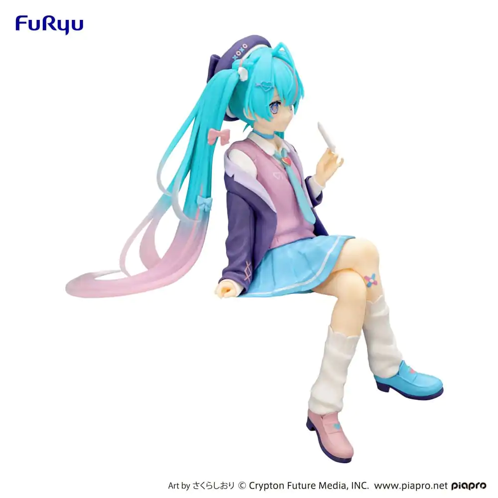 Hatsune Miku Noodle Stopper Hatsune Miku Love Blazer Navy Color Ver. PVC szobor figura 14 cm termékfotó