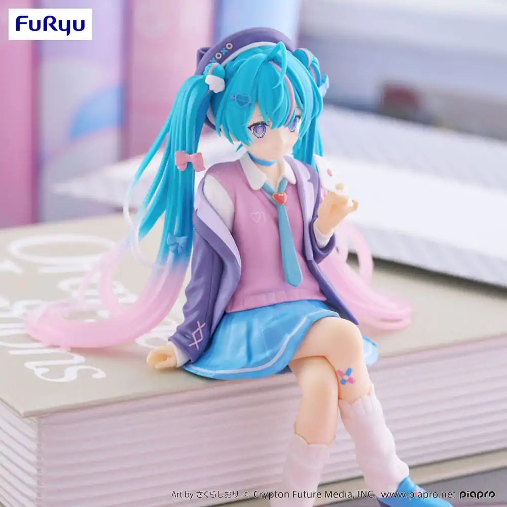 Hatsune Miku Noodle Stopper Hatsune Miku Love Blazer Navy Color Ver. PVC szobor figura 14 cm termékfotó