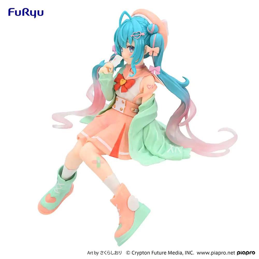Hatsune Miku Noodle Stopper Hatsune Miku / Love Sailor Citrus Cream Ver. PVC szobor figura 14 cm termékfotó