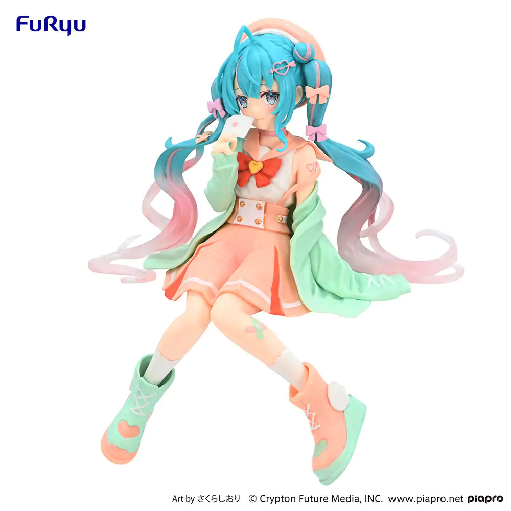 Hatsune Miku Noodle Stopper Hatsune Miku / Love Sailor Citrus Cream Ver. PVC szobor figura 14 cm termékfotó
