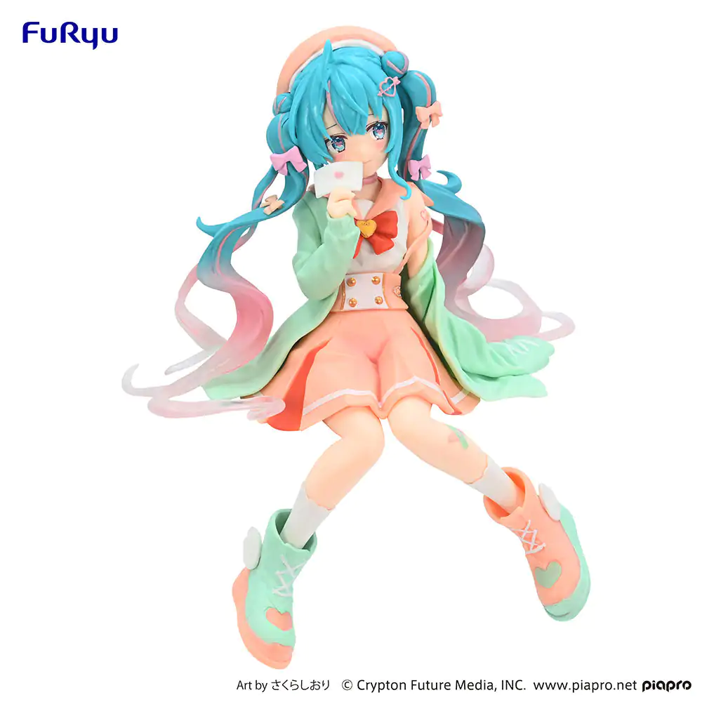 Hatsune Miku Noodle Stopper Hatsune Miku / Love Sailor Citrus Cream Ver. PVC szobor figura 14 cm termékfotó