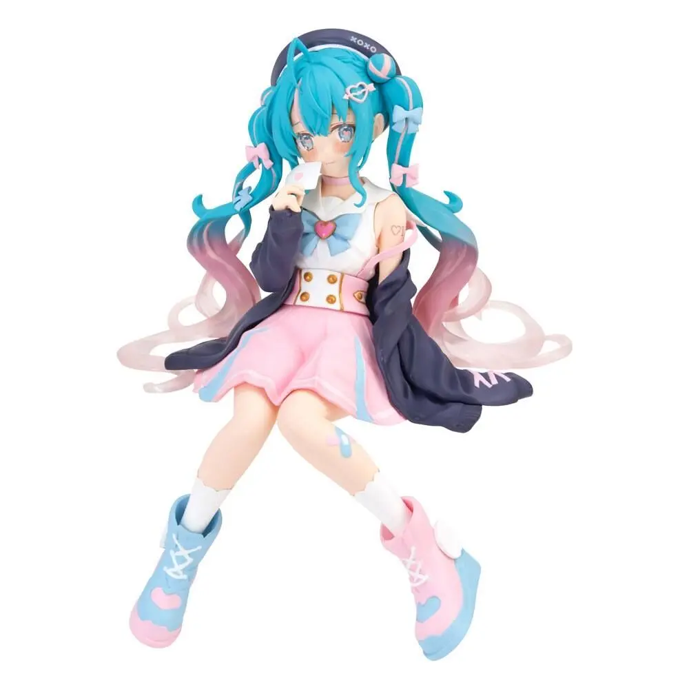 Hatsune Miku Noodle Stopper Hatsune Miku Love Sailor Ver. PVC szobor figura 13 cm termékfotó