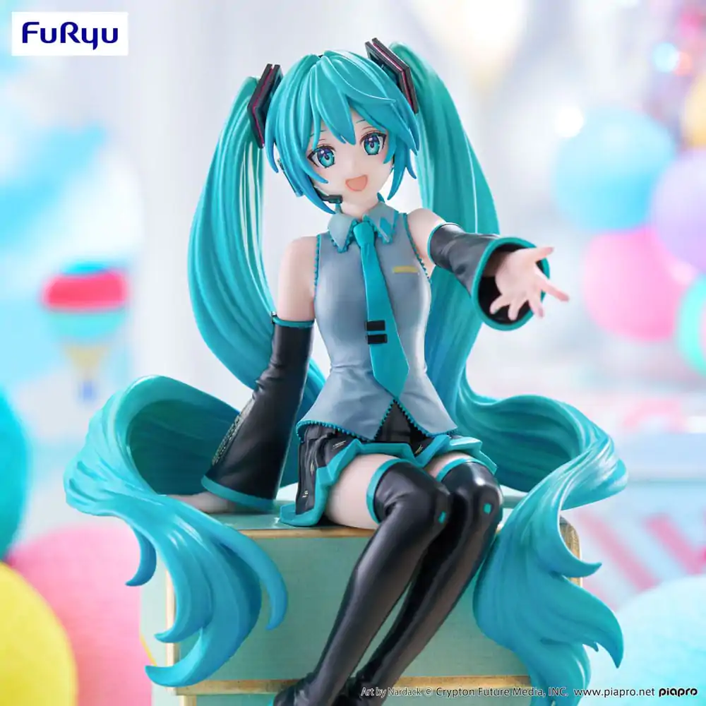 Hatsune Miku Noodle Stopper Hatsune Miku Nardack Ver. PVC szobor figura 14 cm termékfotó