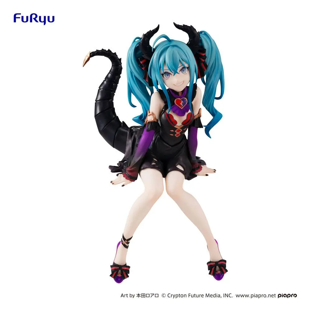 Hatsune Miku Noodle Stopper Hatsune Miku Villain Color Ver. PVC szobor figura 16 cm termékfotó