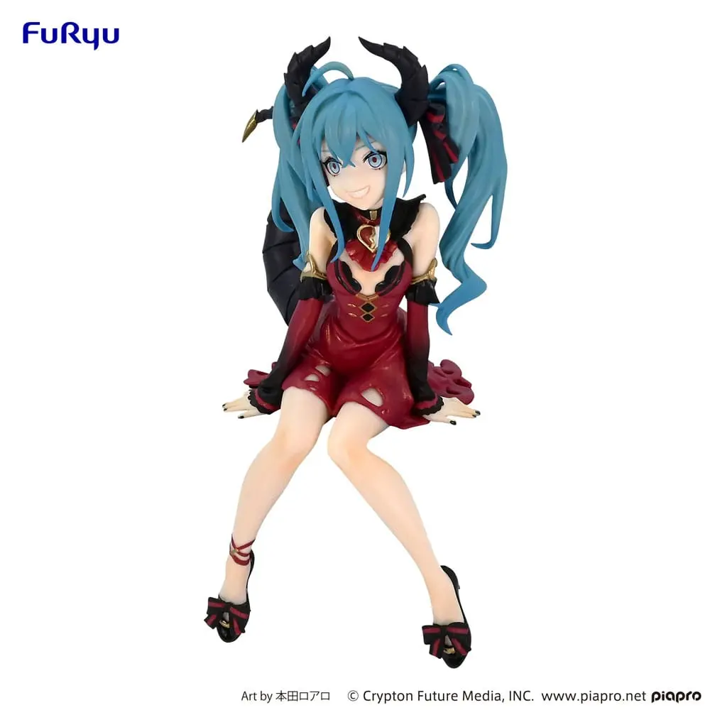 Hatsune Miku Noodle Stopper Hatsune Miku Villain Red Color ver. PVC szobor figura 16 cm termékfotó