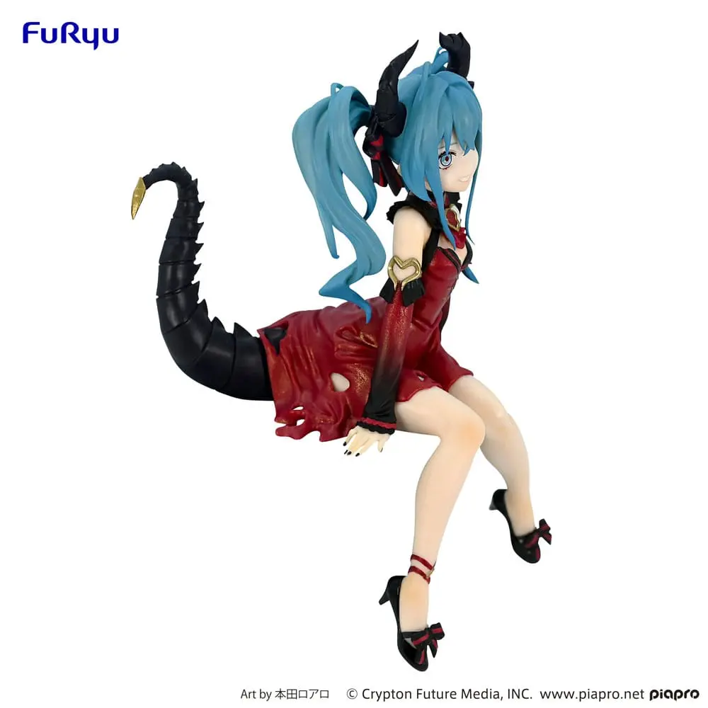 Hatsune Miku Noodle Stopper Hatsune Miku Villain Red Color ver. PVC szobor figura 16 cm termékfotó