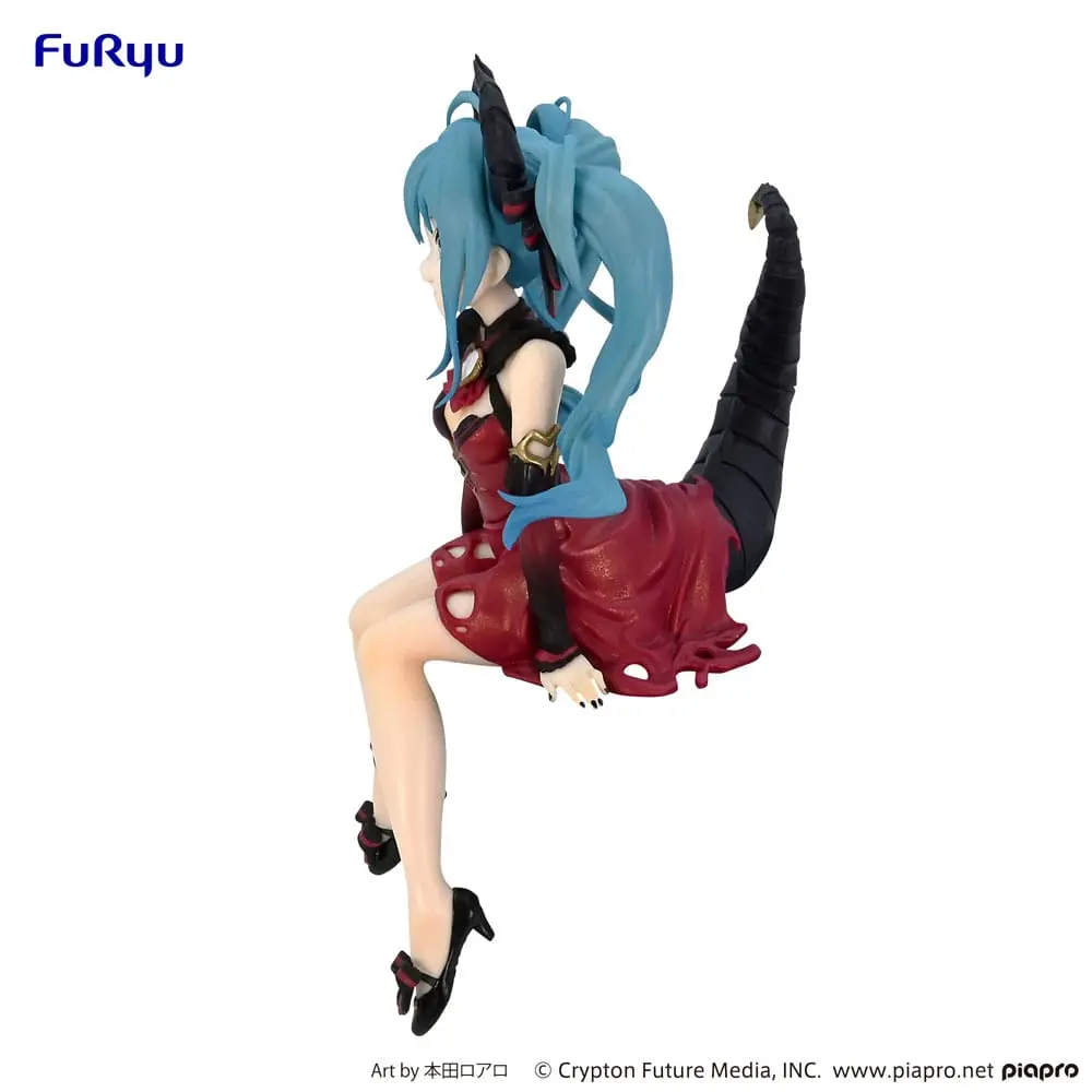 Hatsune Miku Noodle Stopper Hatsune Miku Villain Red Color ver. PVC szobor figura 16 cm termékfotó