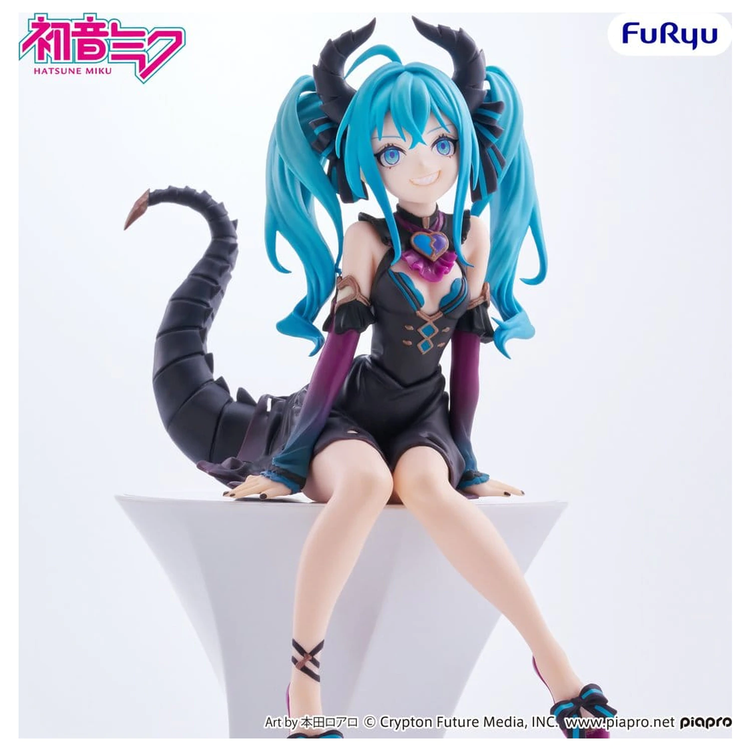 Hatsune Miku Noodle Stopper Hatsune Miku Villain Ver. PVC figura 16 cm termékfotó