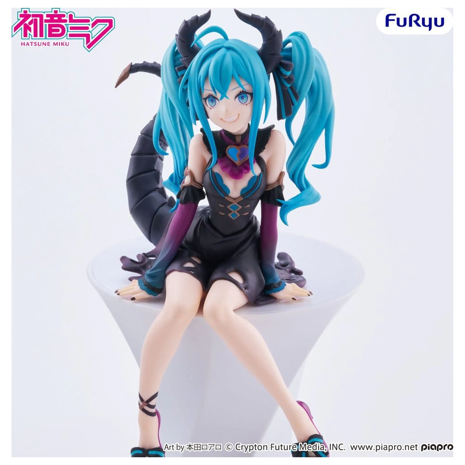 Hatsune Miku Noodle Stopper Hatsune Miku Villain Ver. PVC figura 16 cm termékfotó