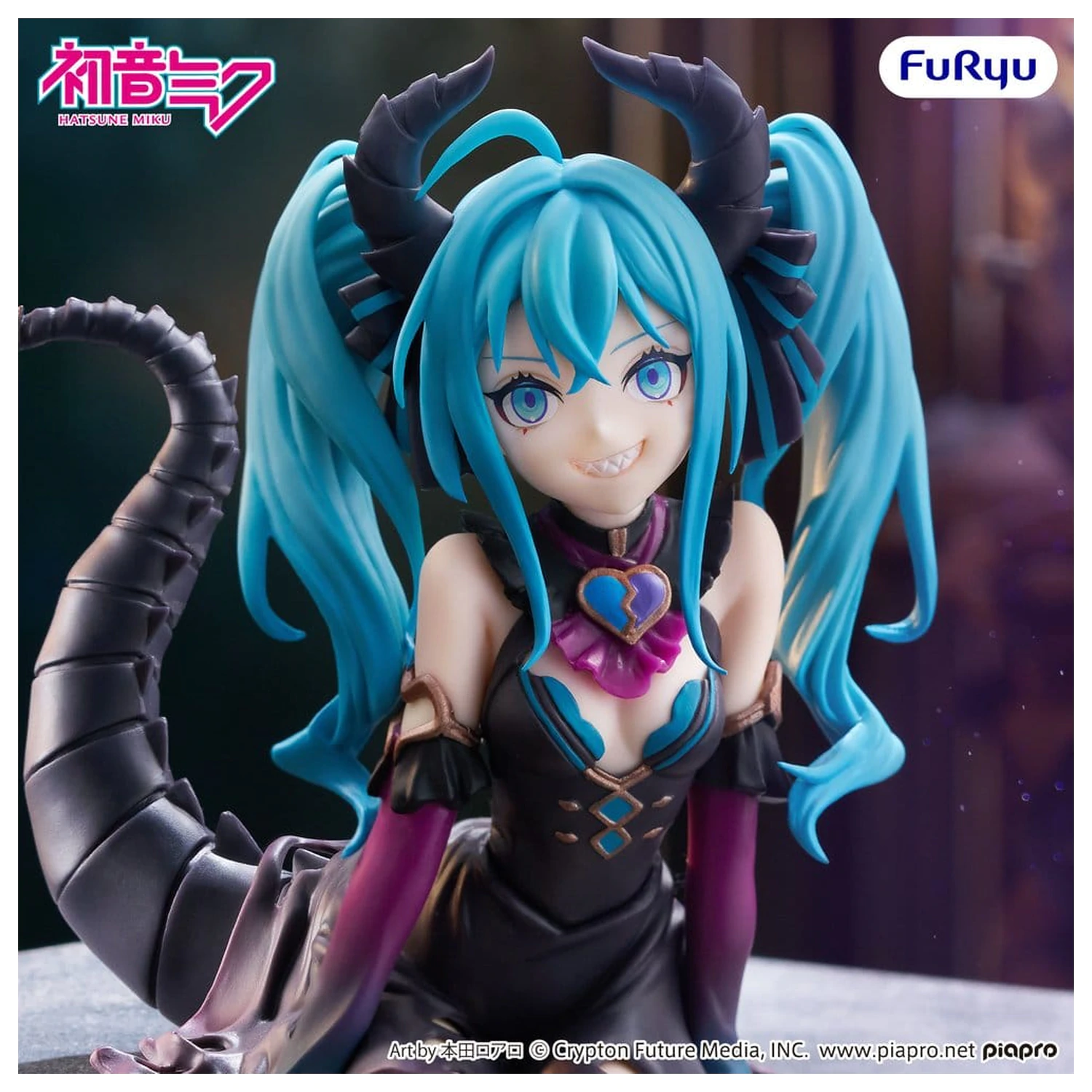 Hatsune Miku Noodle Stopper Hatsune Miku Villain Ver. PVC figura 16 cm termékfotó