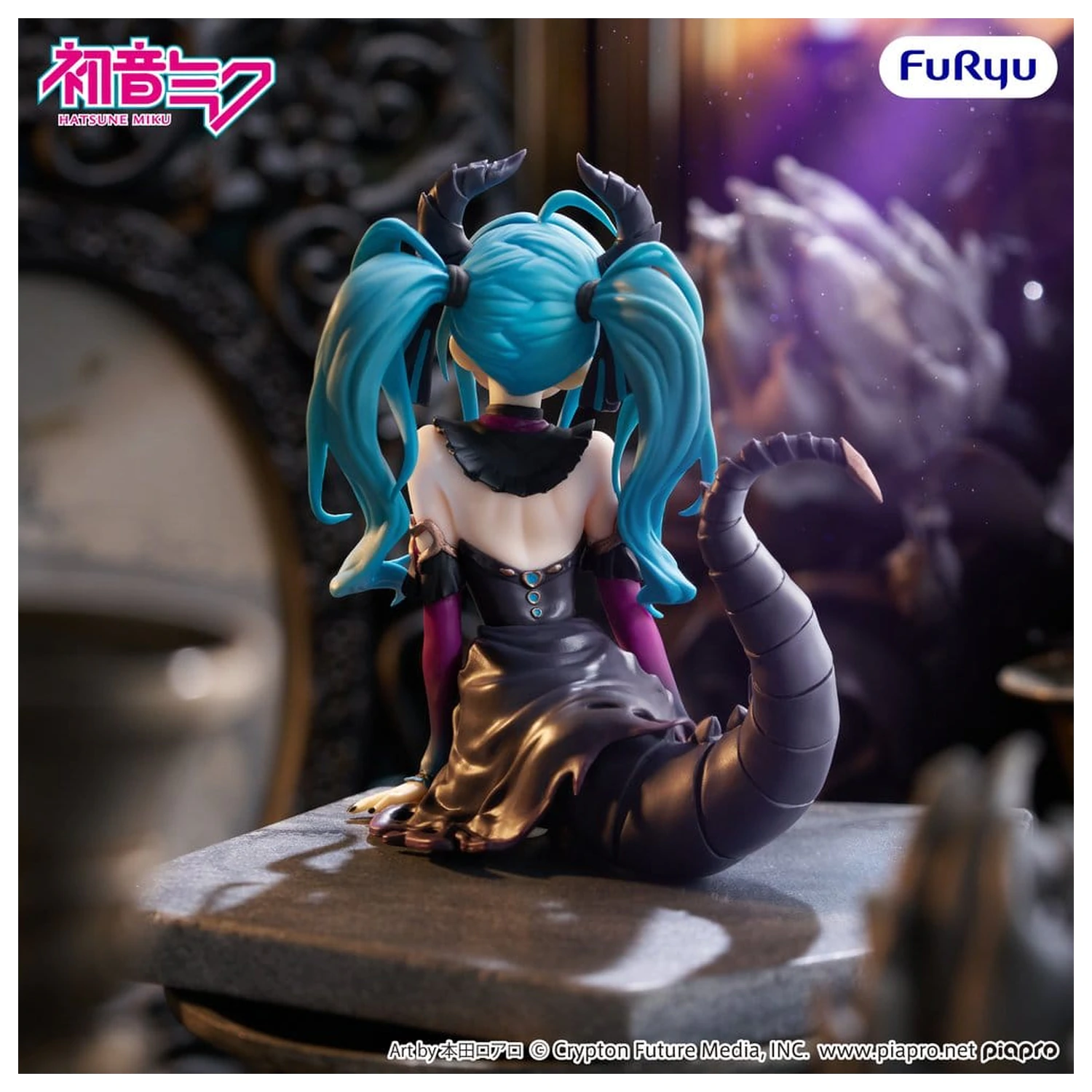 Hatsune Miku Noodle Stopper Hatsune Miku Villain Ver. PVC figura 16 cm termékfotó